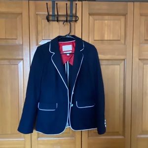 Banana Republic Blazer with white piping